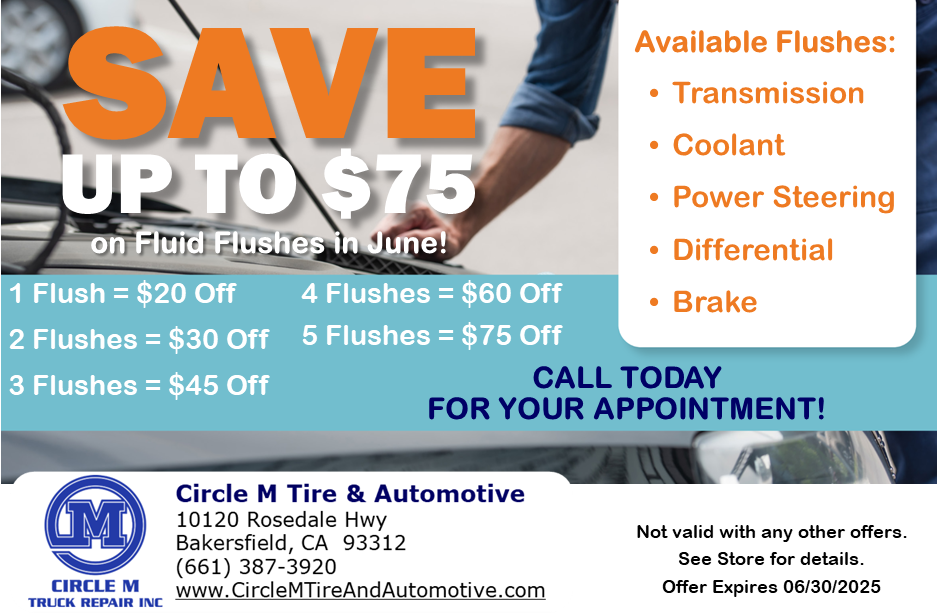 October Special - Circle M Tire & Automotive